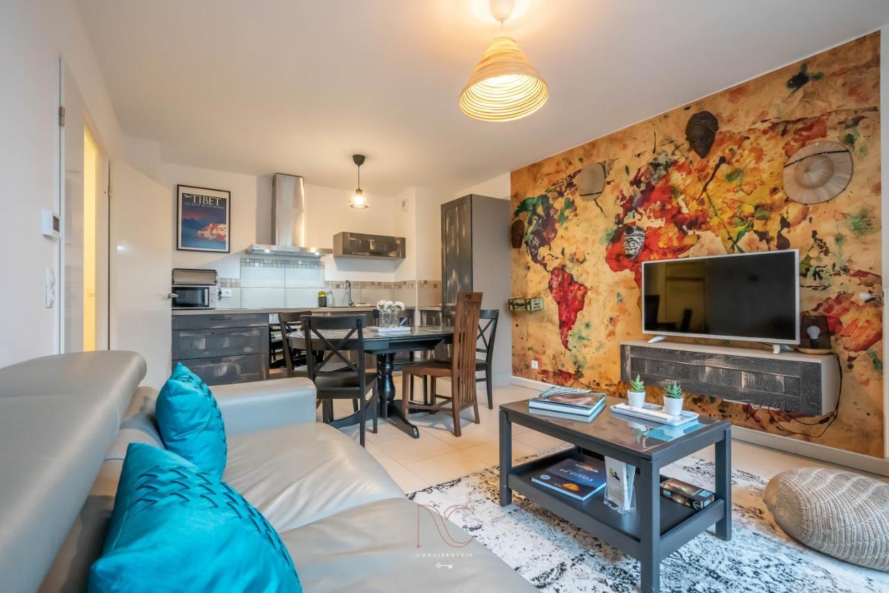 *Disneyland-Paris* 6Pers, Netflix, Wifi, Parking Montévrain Exterior photo